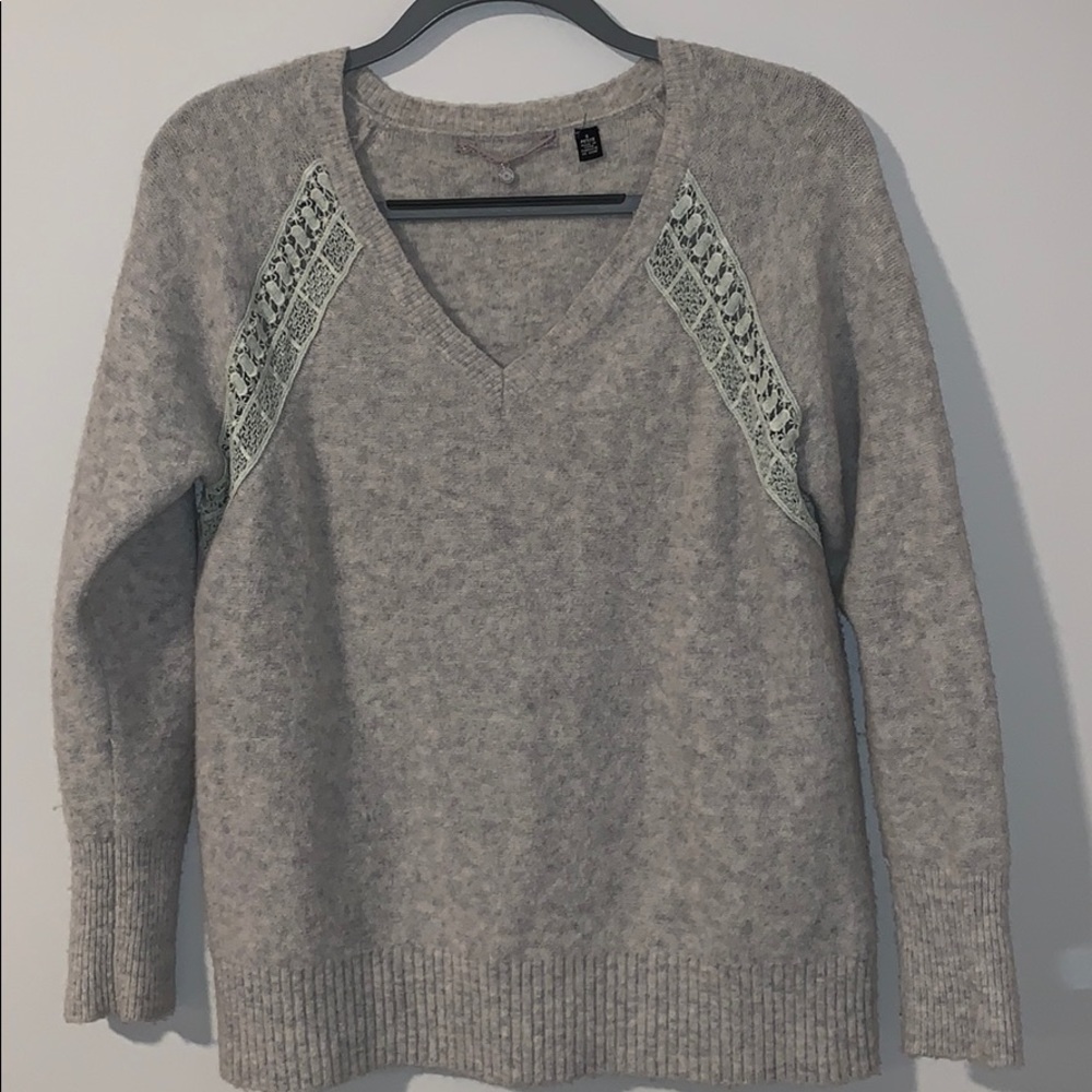 Anthropologie- V Neck Sweater